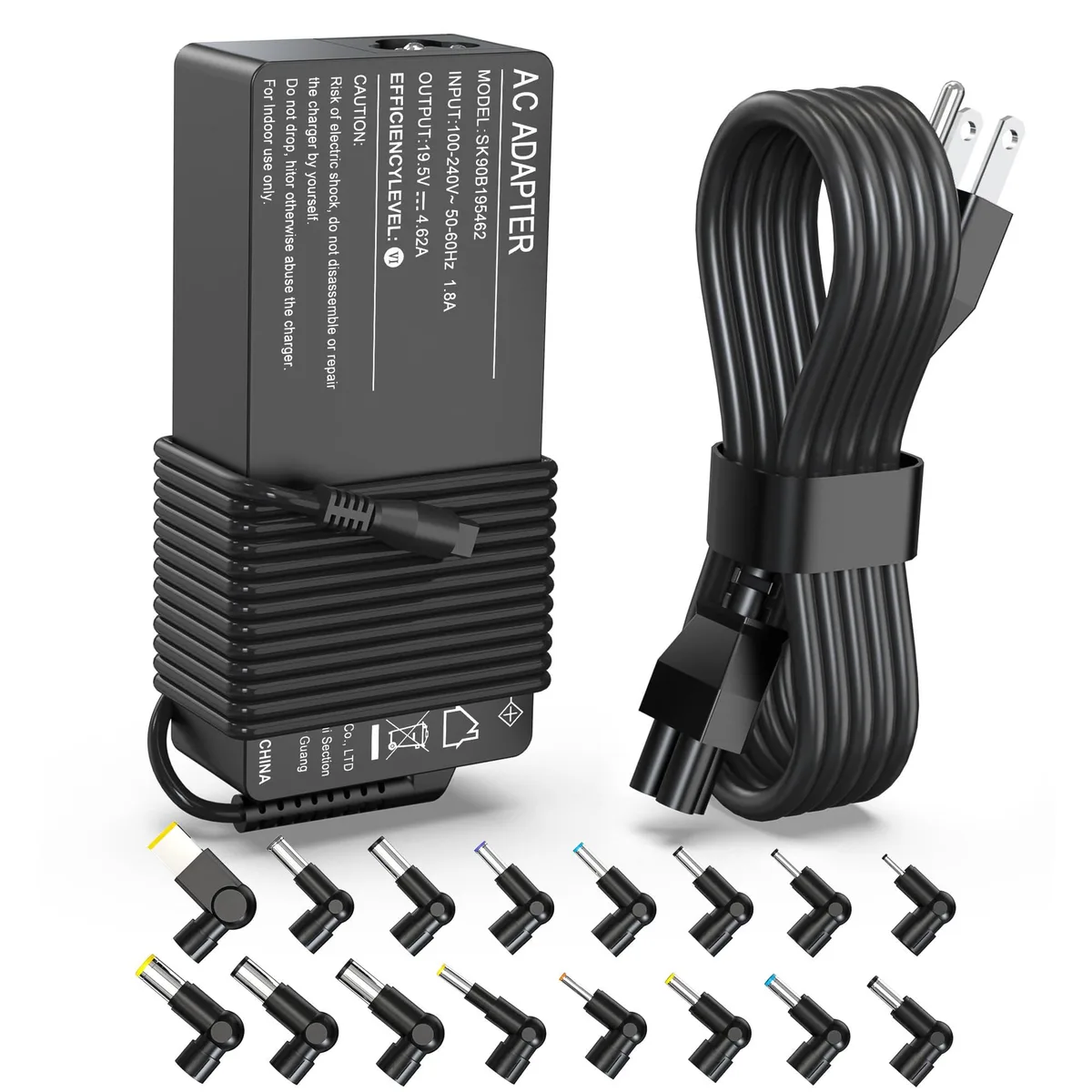 DELL SM65CL-01-90W 90W Universal Laptop Charger 16 Tips — product photo