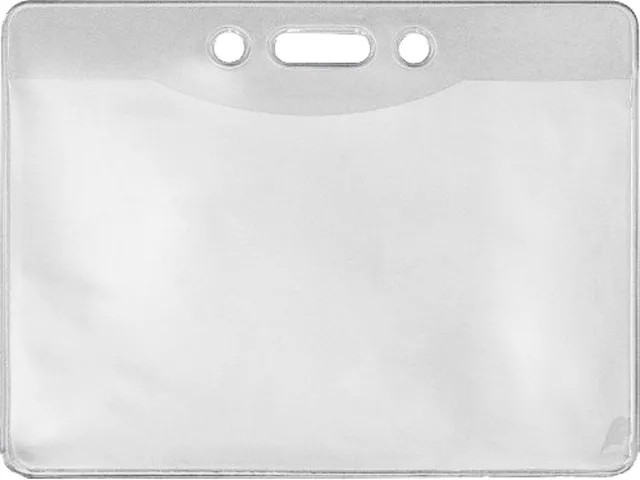 Advantus Advantus 97096 badge holder clear vinyl 50 pack — toote foto