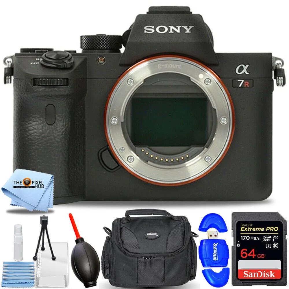 Sony Sony a7R IVA Mirrorless Camera 61MP 64GB 7PC Accessory Bundle — product photo