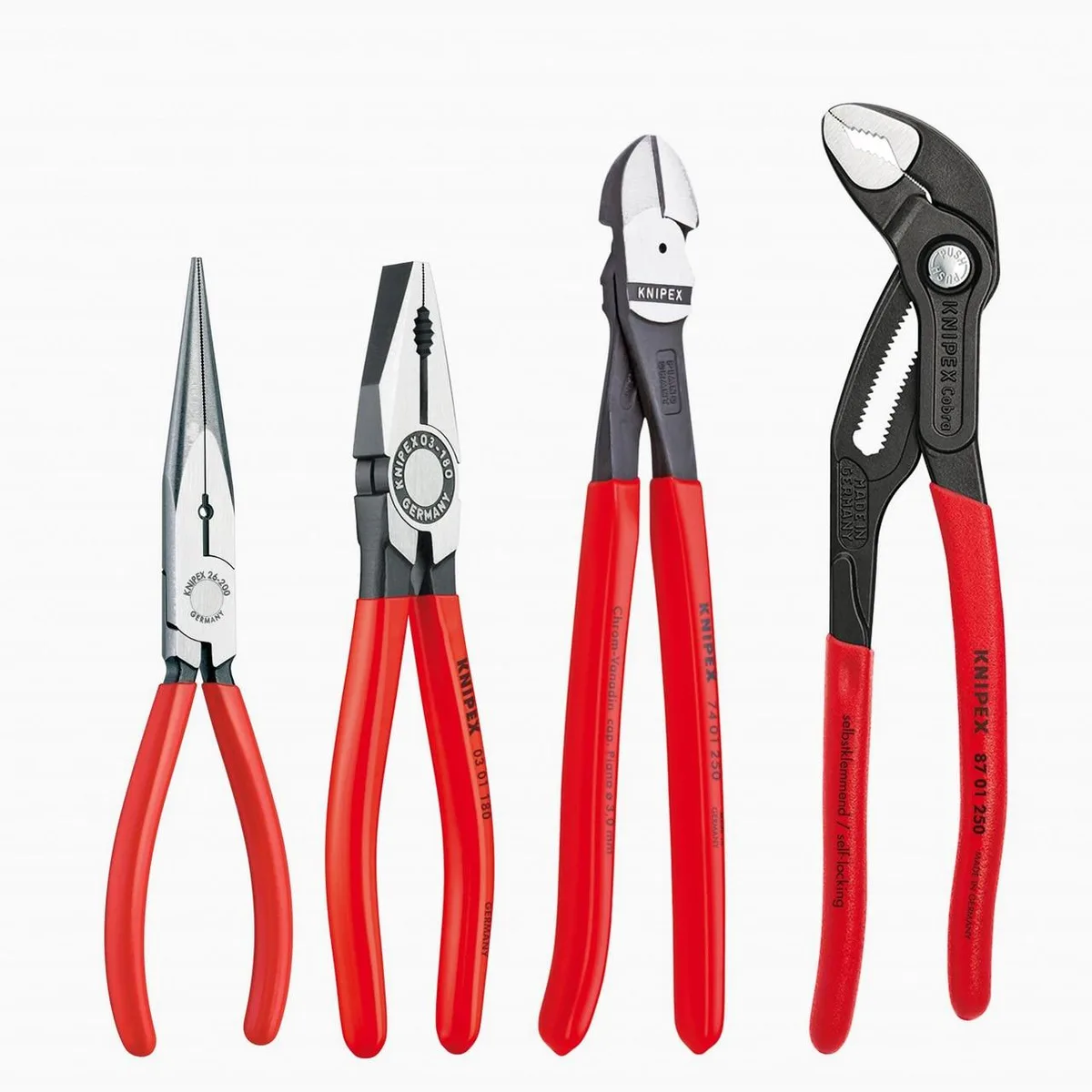 Knipex Knipex 9K 00 80 94 US 4 Piece Pliers and Cutter Set — product photo