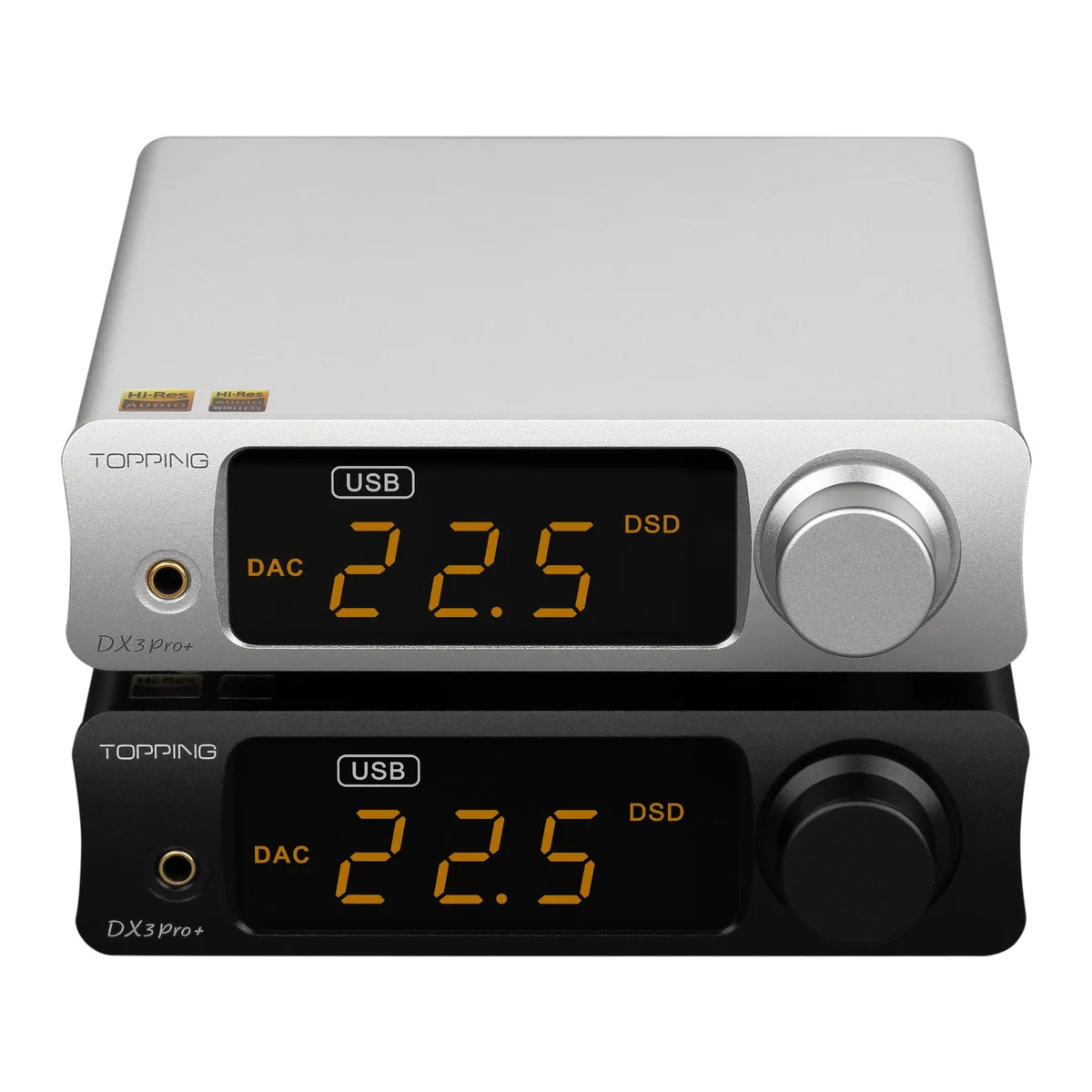Topping Inc. Topping DX3 Pro+ Bluetooth 5.0 DAC AMP Black — product photo