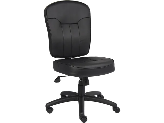 BOSS Office Products BOSS Office Products B1560 Armless Task Chair 27 Inch Base 275 lb office furniture — product photo