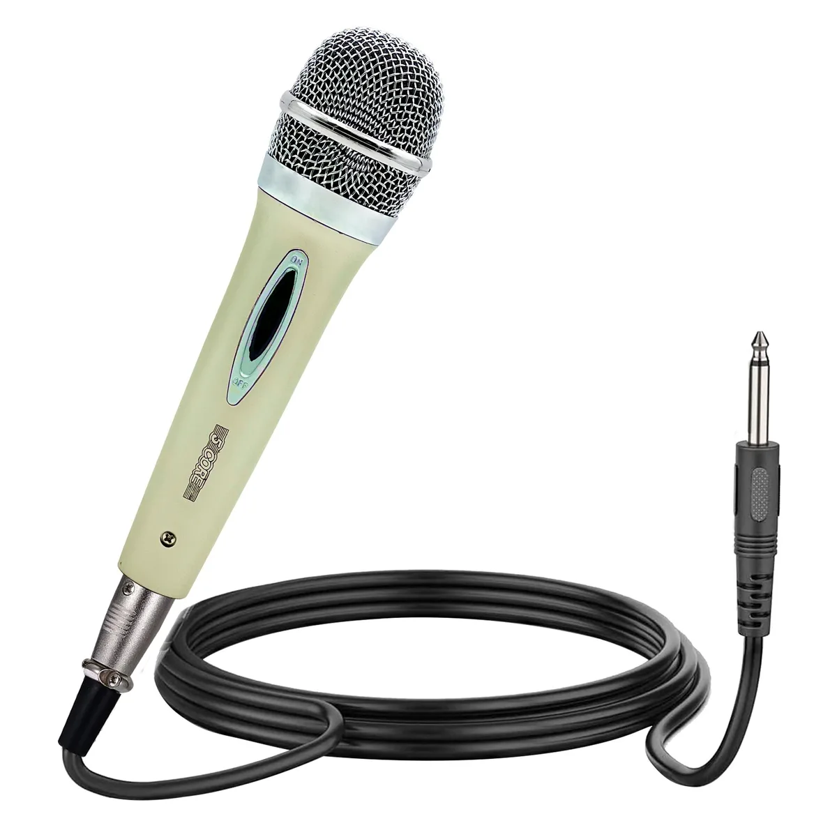 5 Core 5 Core PM 286 WH Dynamic Microphone XLR White — product photo