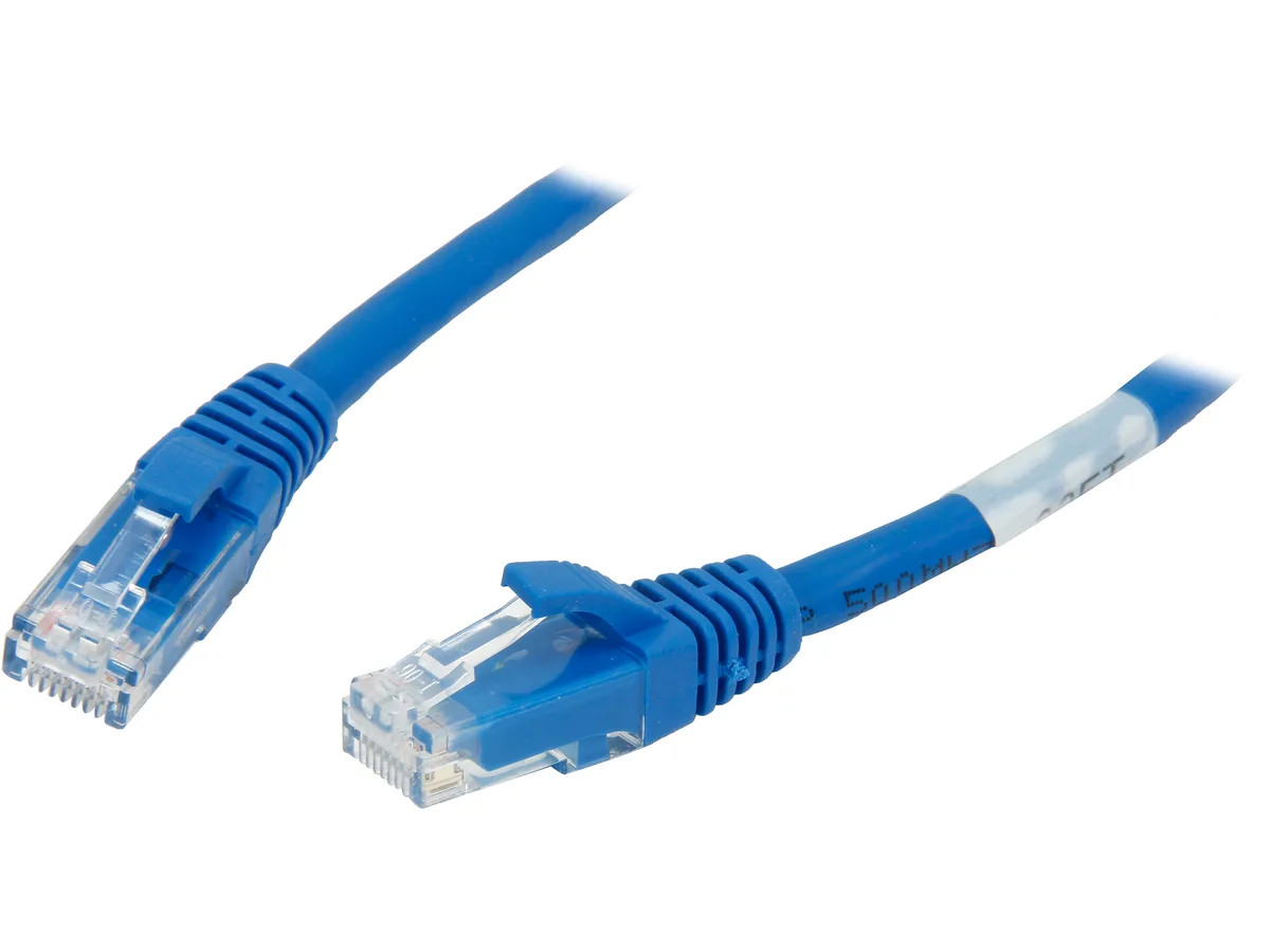 Cables To Go Cables To Go 03980 Cat6 network ethernet cable 30 ft Blue — product photo