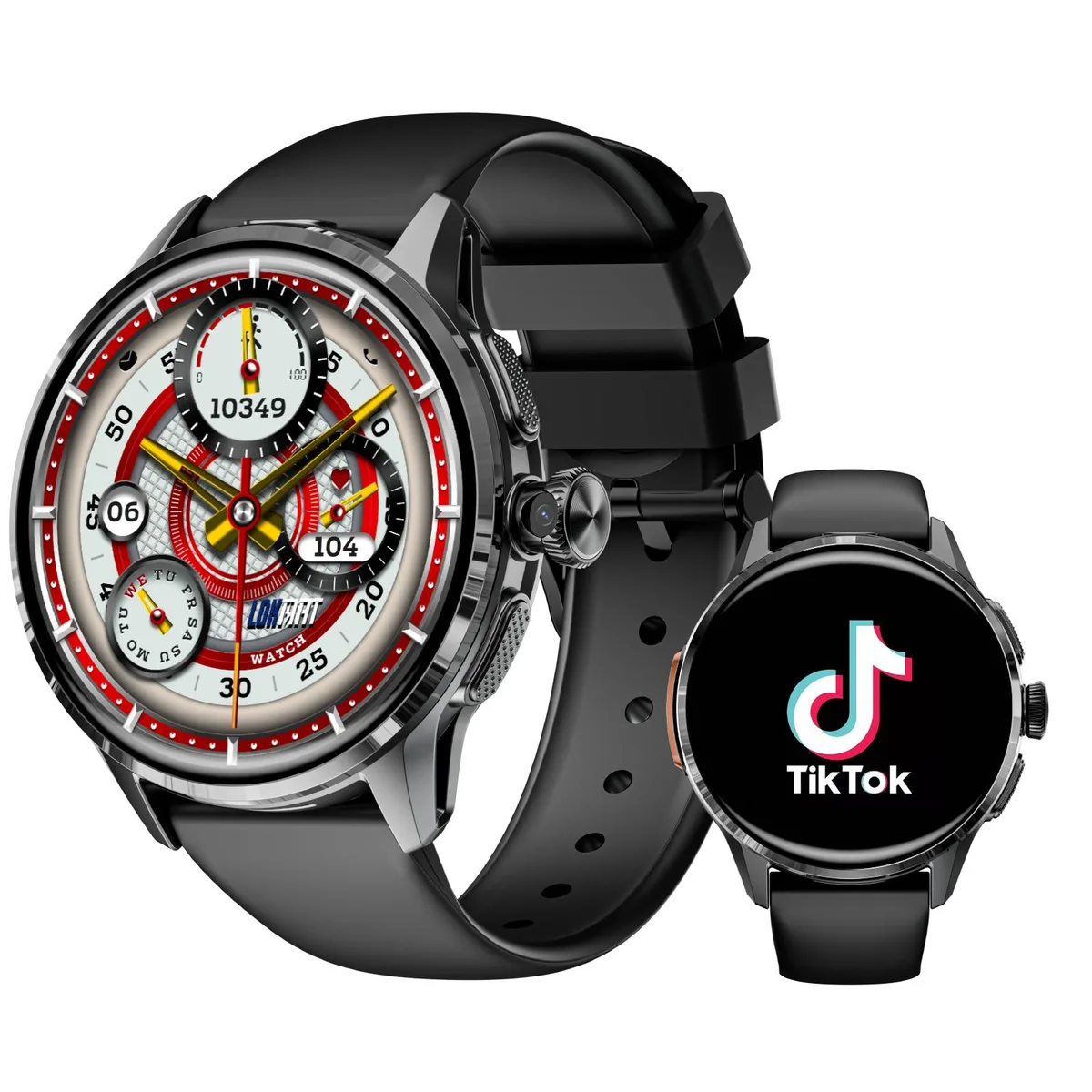 LOKMAT LOKMAT APPLLP 3 4G Smartwatch 1.6" AMOLED 32GB 950mAh Black — product photo