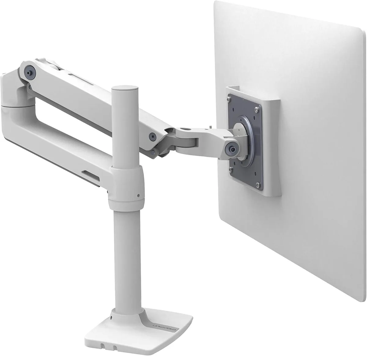 PISKEKAT PISKEKAT Server Rack Monitor Arm 34in 7-25lb VESA 75/100 13in Pole White — product photo