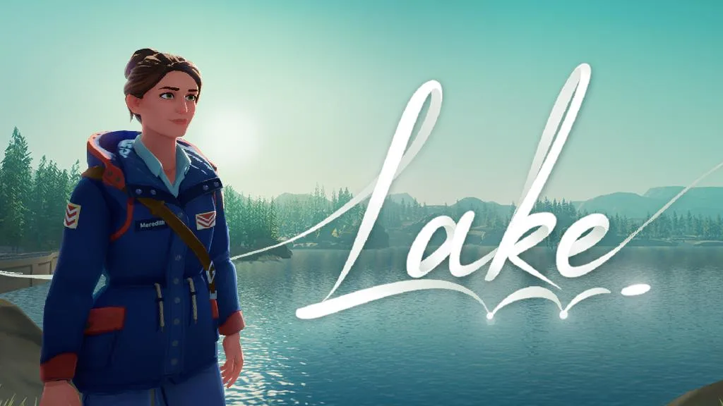 Digital game code artwork showing Lake mail truck in 1986 Oregon town setting