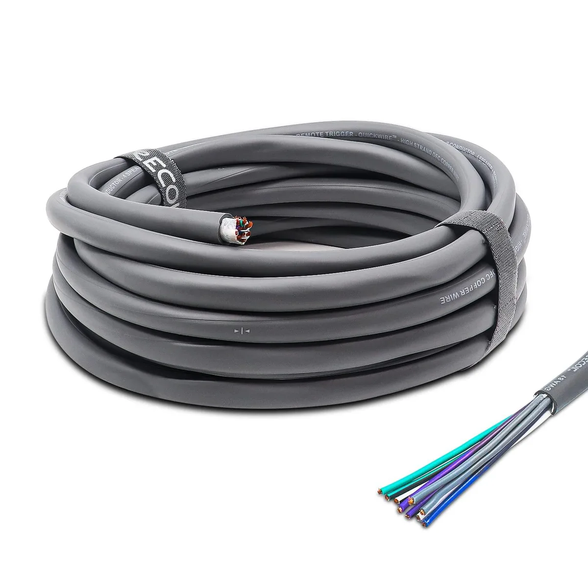 PISKEKAT PISKEKAT 18AWG 20-Foot 9-Conductor Speaker Cable — product photo