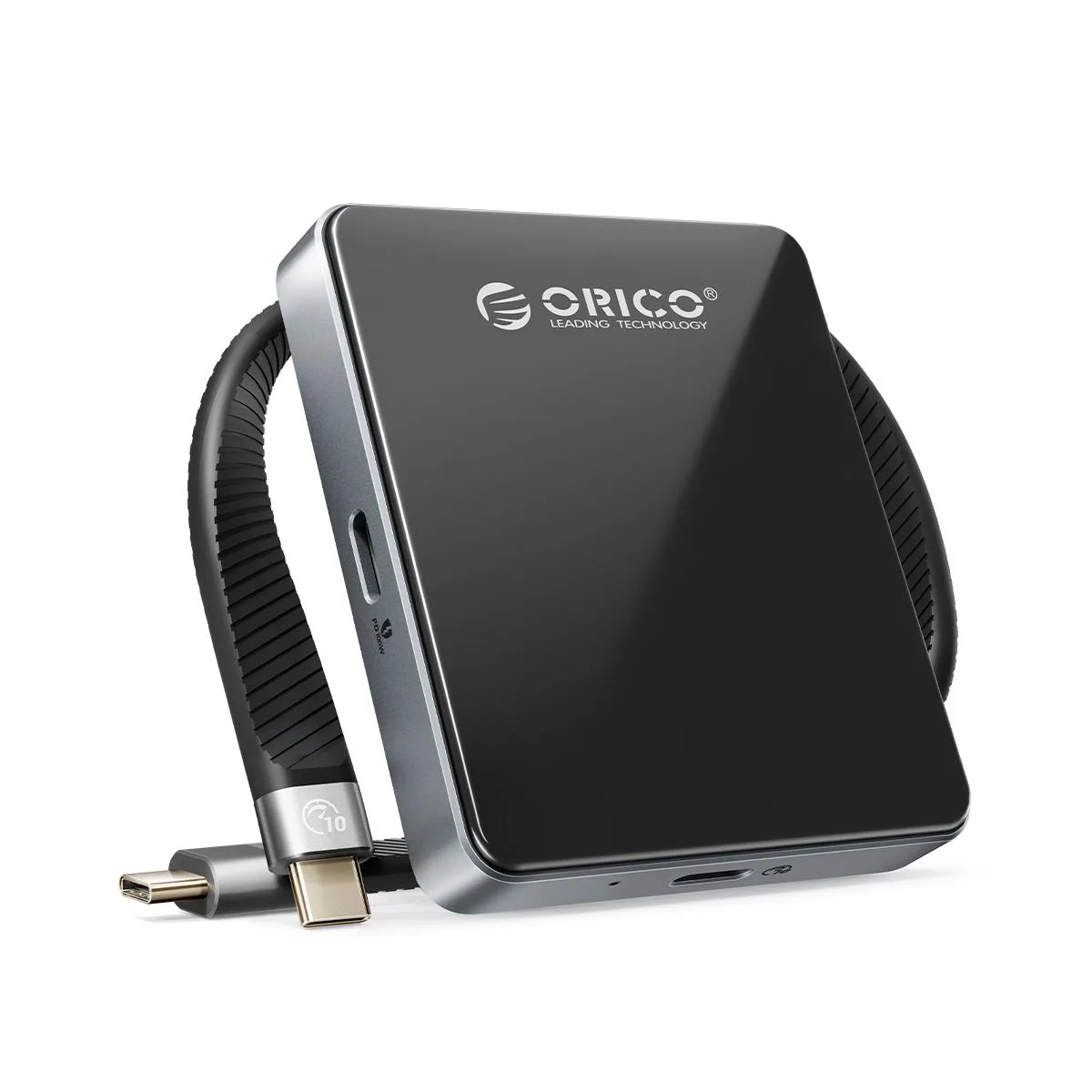 Orico Orico AP42P-BK-BP Magnetic M.2 2230/2242 NVMe Enclosure 10Gbps 100W PD — product photo