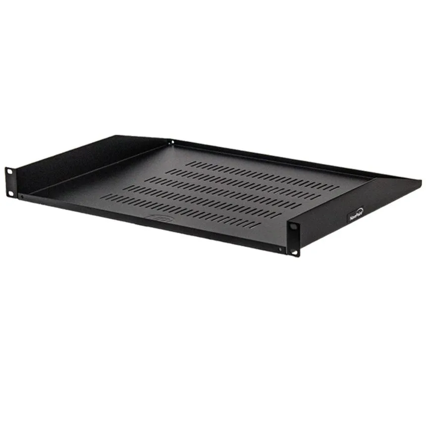 NavePoint NavePoint Cantilever Server Shelf 1U 19" 14" (350mm) Black Vented — product photo