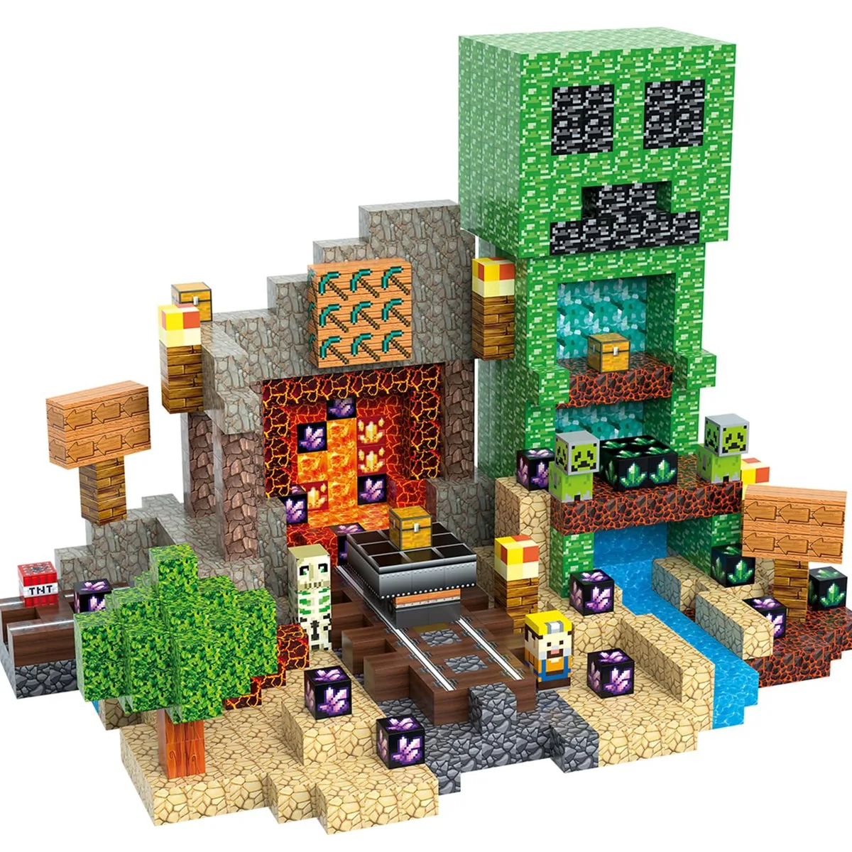 Magnetic Building Blocks Set 100pcs STEM Educational Toys — product photo