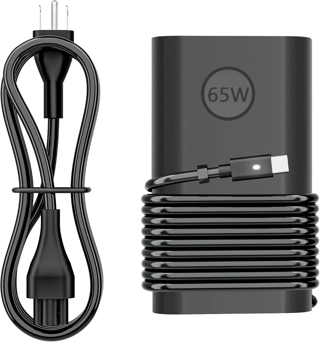 Kenuco Kenuco 65W USB-C AC Adapter for Latitude 5420 5520 5320 7420 5430 7390 7320 XPS 13 Chromebook 3100 — product photo