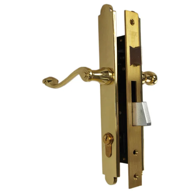 Marks USA Marks USA 2750C/3 Polished Brass Right Hand Mortise Double Cylinder Door Lock — product photo