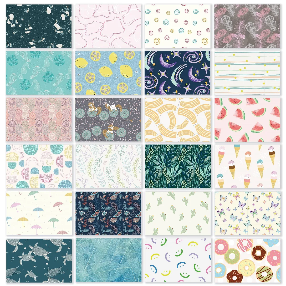  Avery ni-241206 24 Blank Greeting Cards 4x6 in Roll — product photo