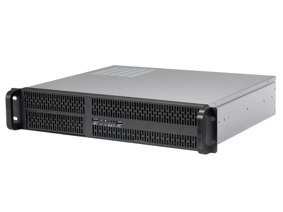 Rosewill Rosewill RSV-Z2700U 2U server chassis 4×3.5" 1×5.25" 2×80mm fans — product photo