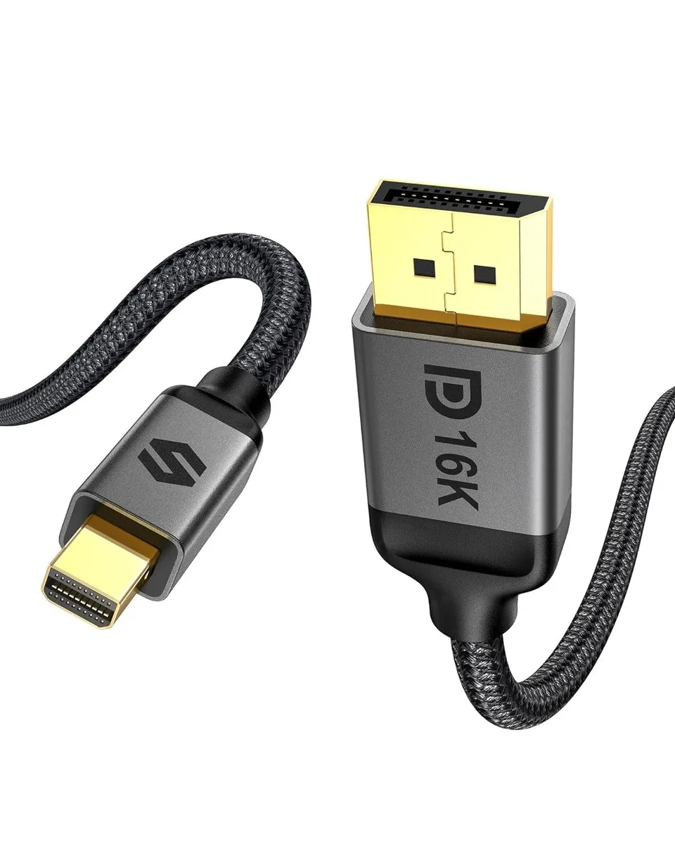 BFKK BFKK 16K Mini DisplayPort to DisplayPort 2.1 Cable 15FT — product photo