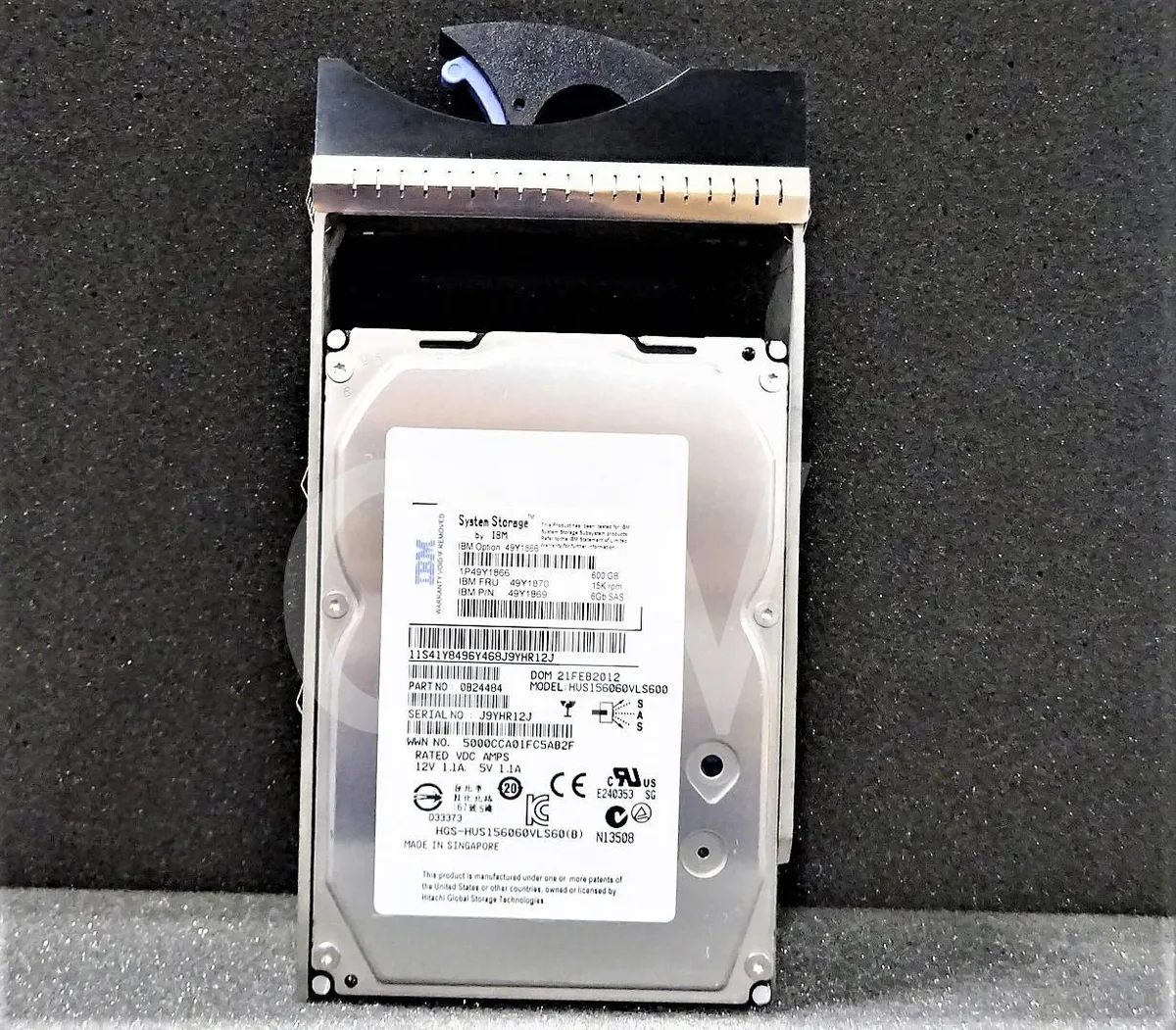 IBM IBM HUS156060VLS600 600GB 15000RPM SAS 64MB 3.5" internal hard drive — product photo
