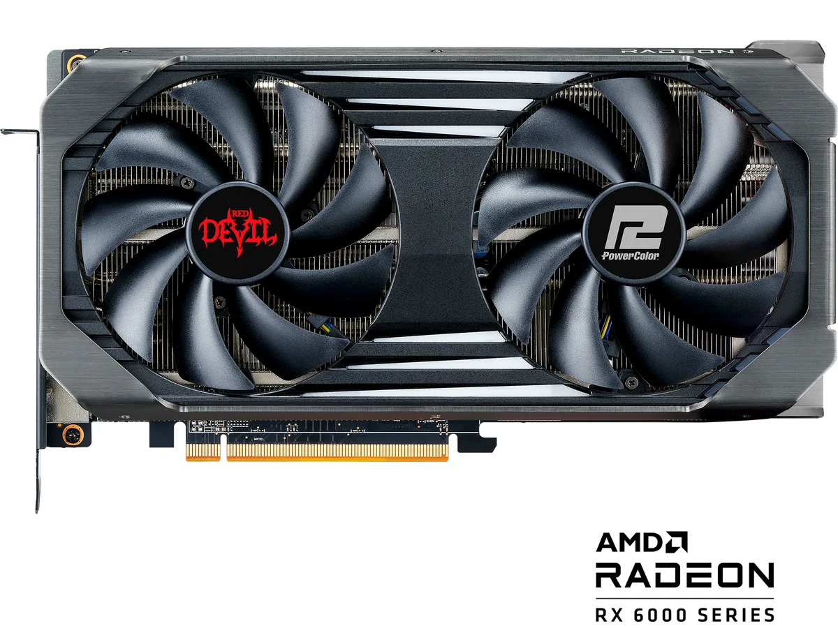 PowerColor PowerColor RED DEVIL Radeon RX 6650 XT AXRX 6650XT 8GBD6-3DHE/OC graphics card — product photo
