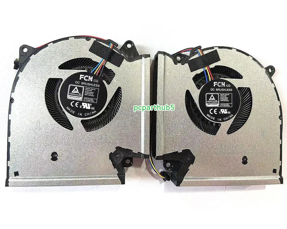 NShi NShi 12V CPU GPU Cooling Fan for ASUS ROG Strix G733ZX G733ZM G733ZS G733ZW — product photo