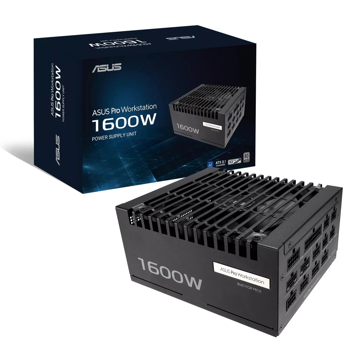 ASUS ASUS Pro WS 1600W Platinum power supply — product photo