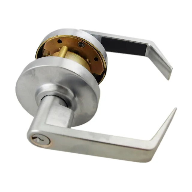 MAXTECH MAXTECH LKLE13014-26D Satin Chrome Grade 2 Storeroom Lever Door Lock — product photo
