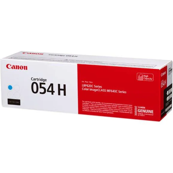 Canon Canon 054H Cyan Toner Cartridge 3027C001 2300 pages — product photo
