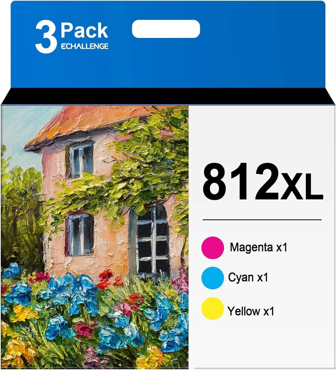 NuoTo NuoTo 812XL 3-colour ink cartridge set (cyan, magenta, yellow) — product photo