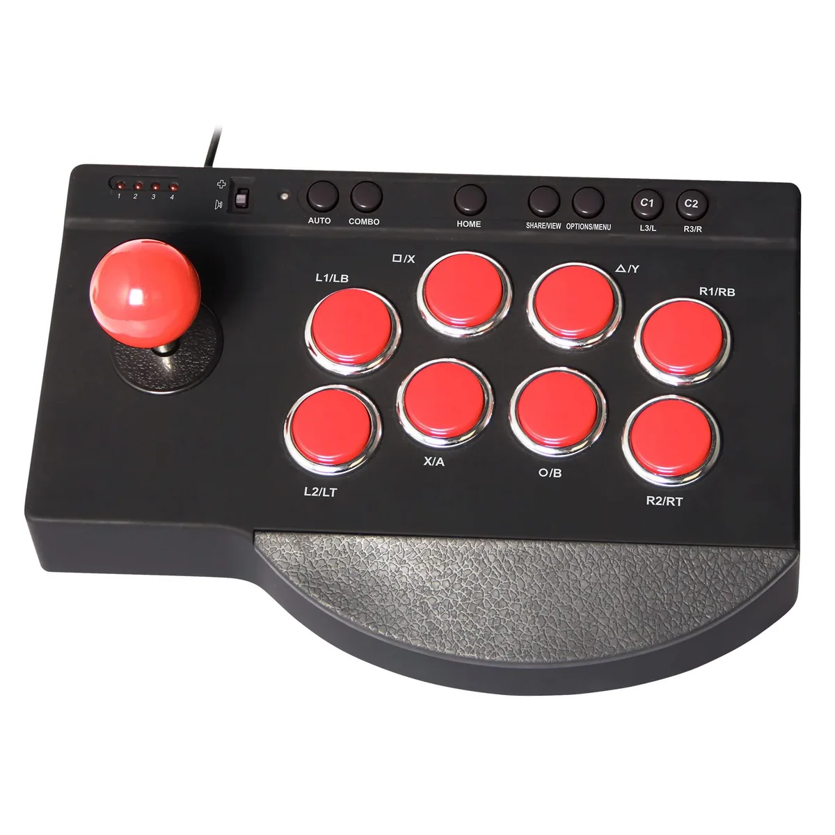 SUBSONIC SA5662 Red Arcade Stick Game Controller — product photo
