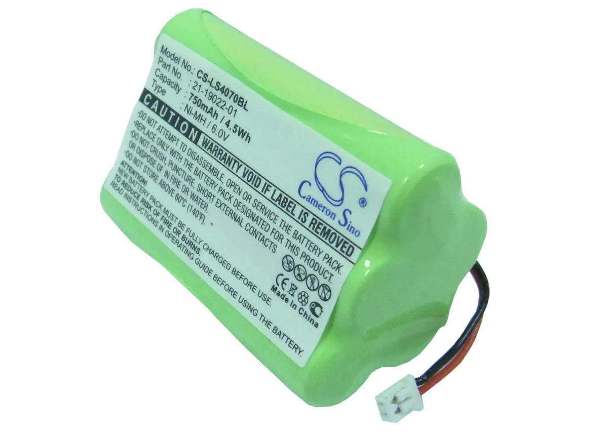 Centenex Electronics Centenex Electronics DS-CS-LS4070BL barcode scanner battery Ni-MH 750mAh black — product photo