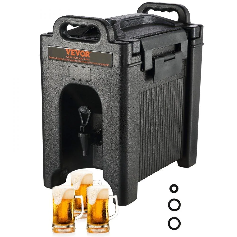 VEVOR VEVOR 2.5 Gal Insulated Beverage Dispenser 0.9 in PU Two-Stage Faucet — product photo