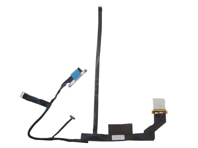 Flat 17.3 inch LCD ribbon cable with multiple connectors for Dell Precision M6600 touchscreen