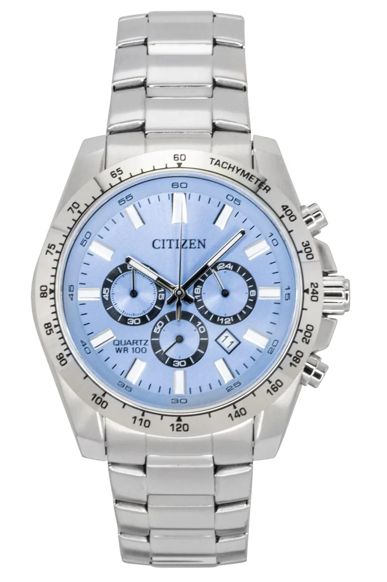 Citizen Citizen AN8230-59L Chronograph Blue Dial 44.00 mm 100m Quartz Watch — product photo