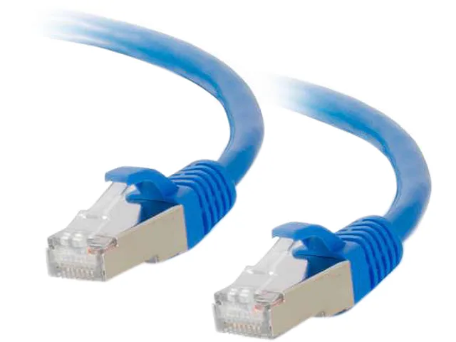 Cables To Go Cables To Go 00675 Cat6a Shielded Ethernet Cable Blue 4 ft 1.21 m — product photo