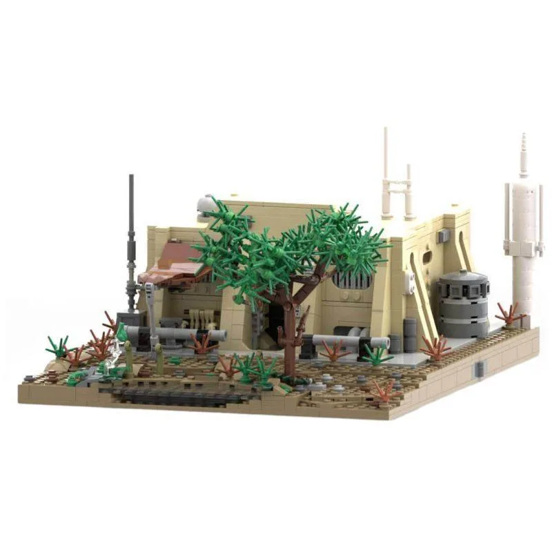 ZITIANYOUBUILD ZITIANYOUBUILD MOC-153678 Star Wars Cottage 1630 Parts Educational Building Set — product photo