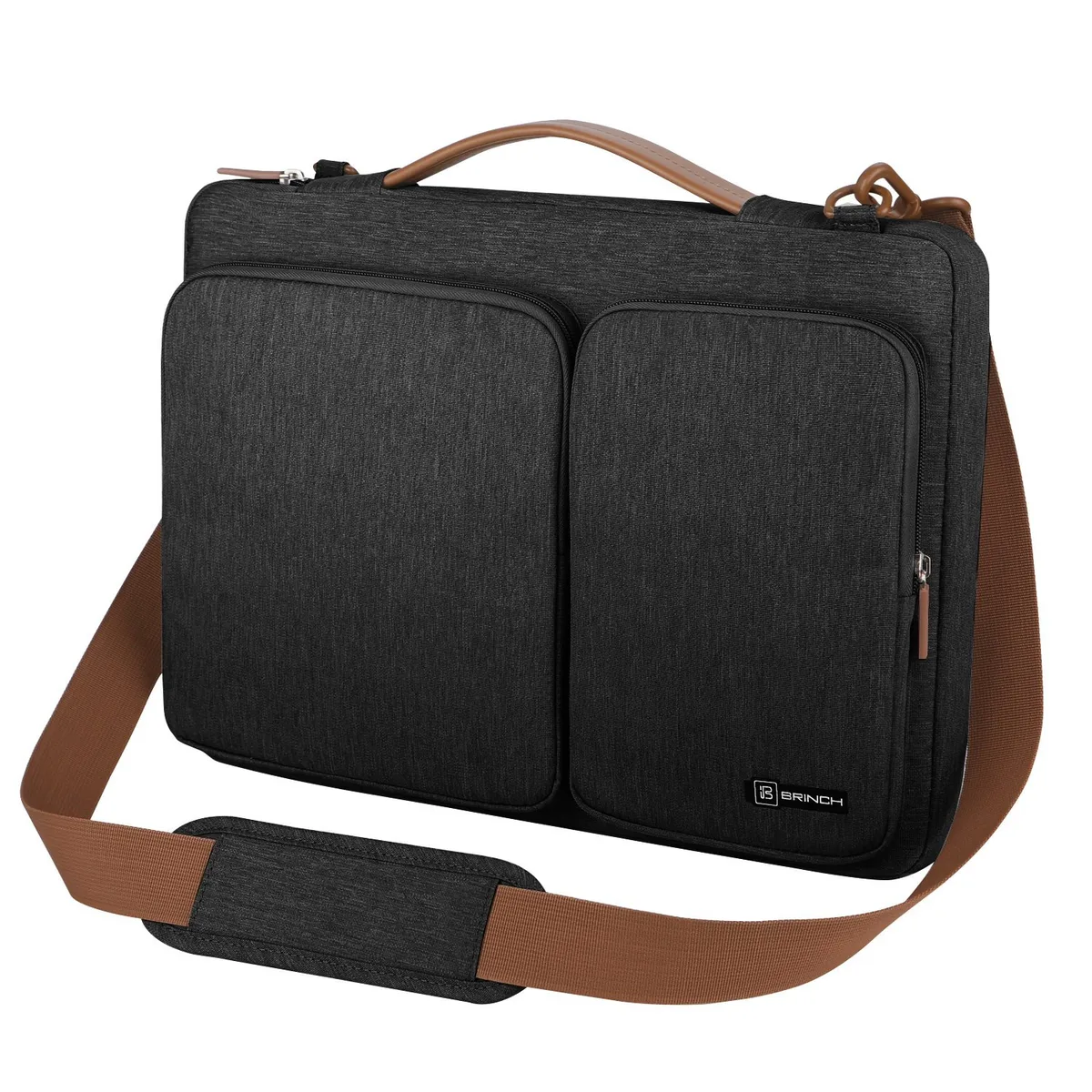 Jansicotek Jansicotek BW-236 13.3" laptop shoulder case Black — product photo