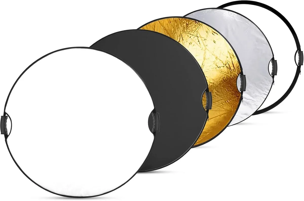  Neewer RF-80II 80cm 5-in-1 Light Reflector with Handle &amp; 3/8" Thread — product photo