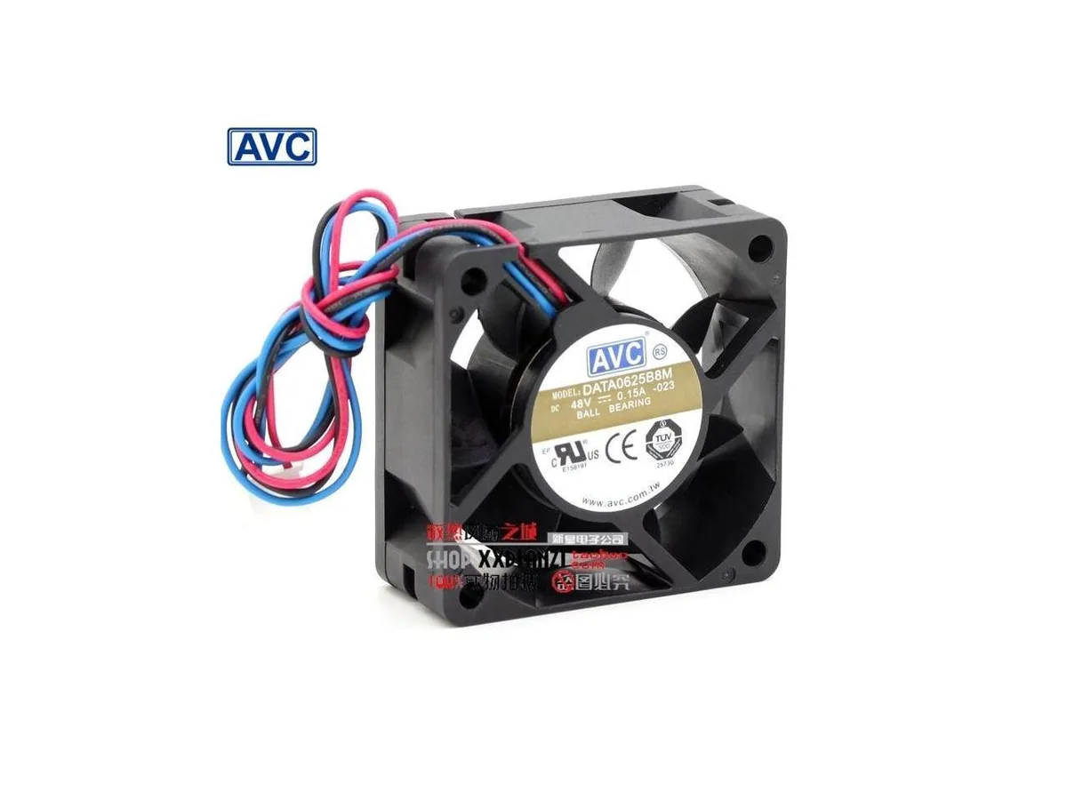 Fans Fans DATA0625B8M 6025 48V .15A dual ball bearing 60*60*25mm — product photo