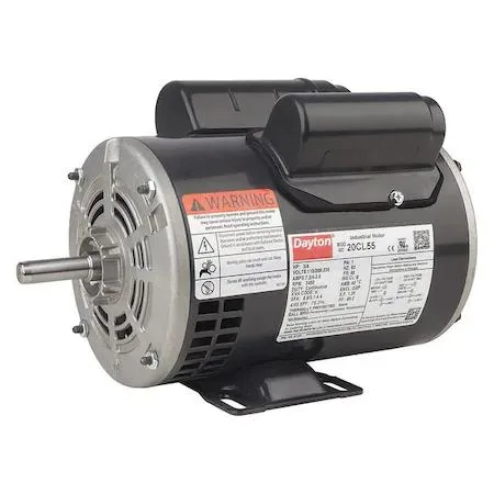 Dayton Dayton 103805.00 Capacitor-Start/Run Motor 1/2 hp 48 Frame 115/208-230V — product photo