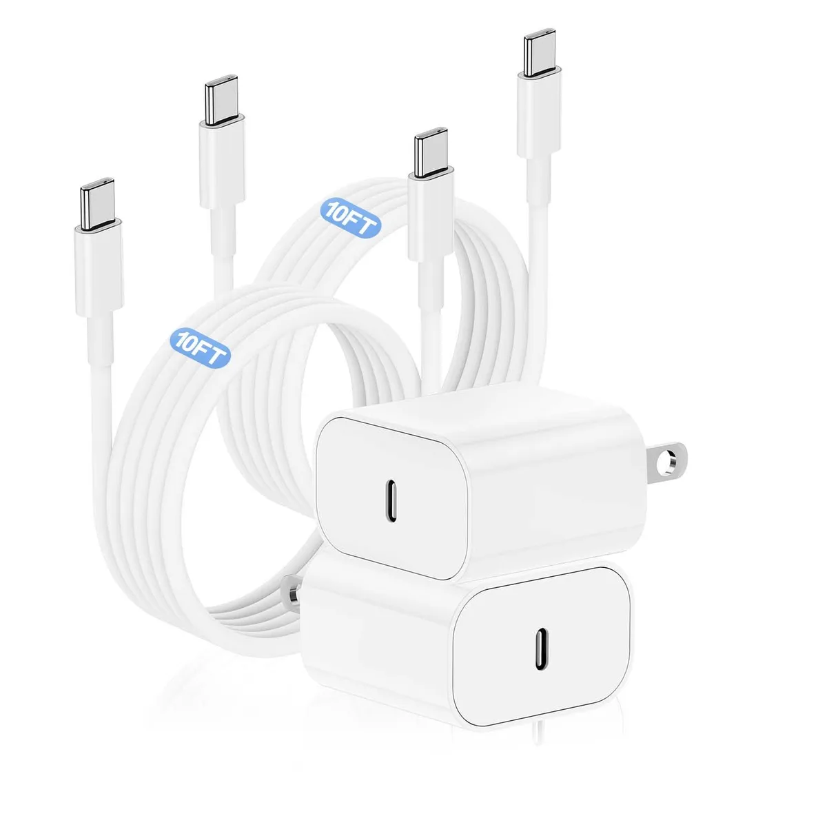 RUOCLRIS RUOCLRIS 20W USB-C Charger 10 ft Cable — product photo