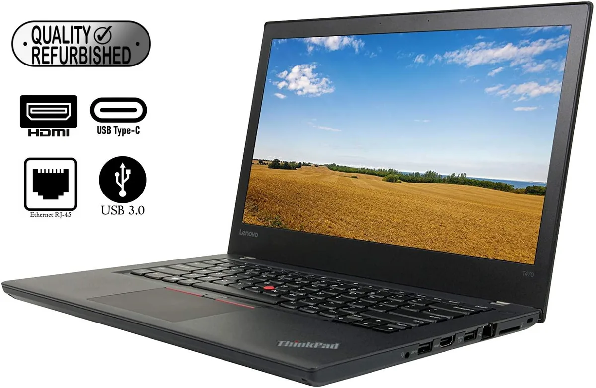 Lenovo Lenovo ThinkPad T470 14.0" i5-7300U 2.6GHz 8GB 512GB Windows 10 Pro — product photo