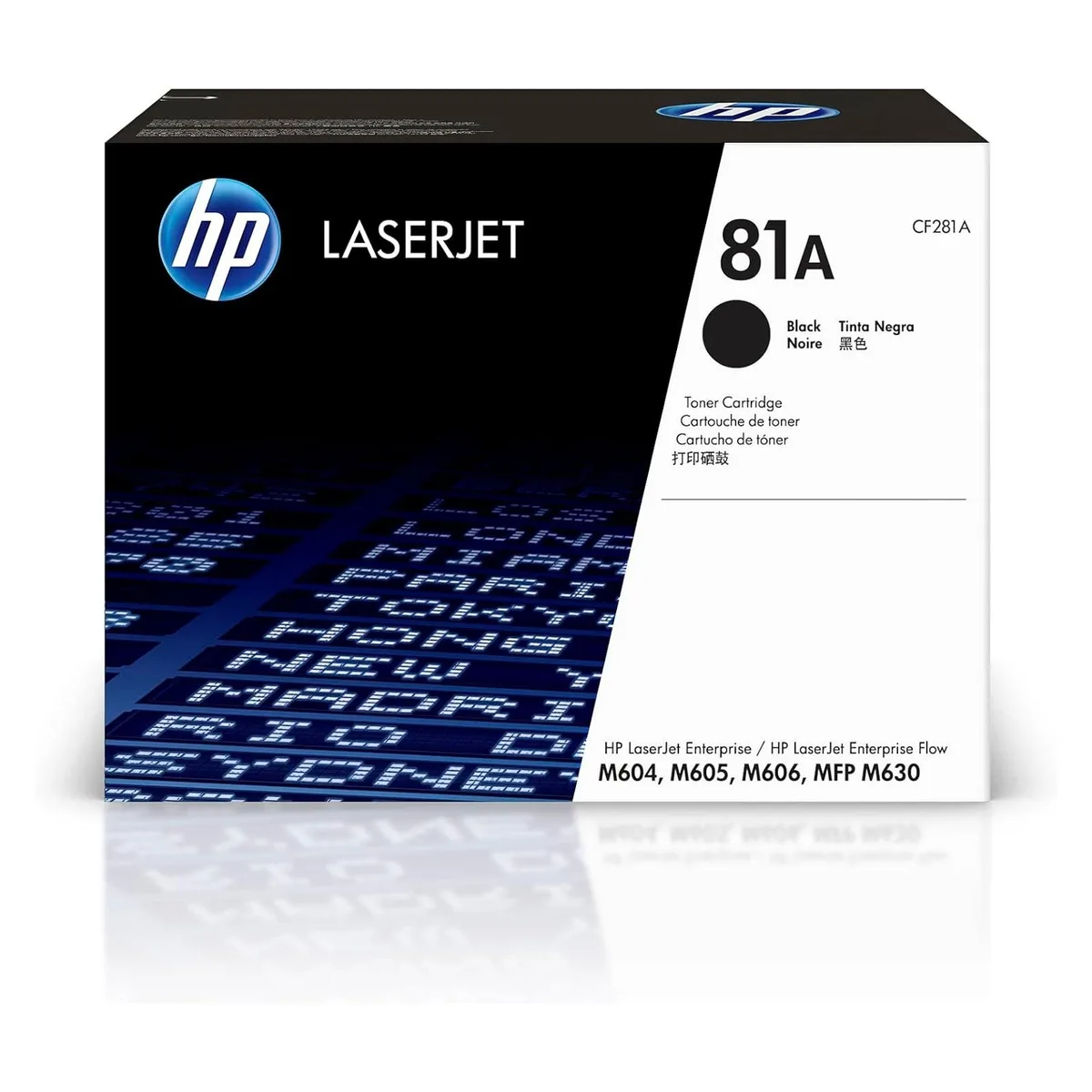 HP HP 81A CF281A Black Laser Toner Cartridge 25000 Pages — product photo