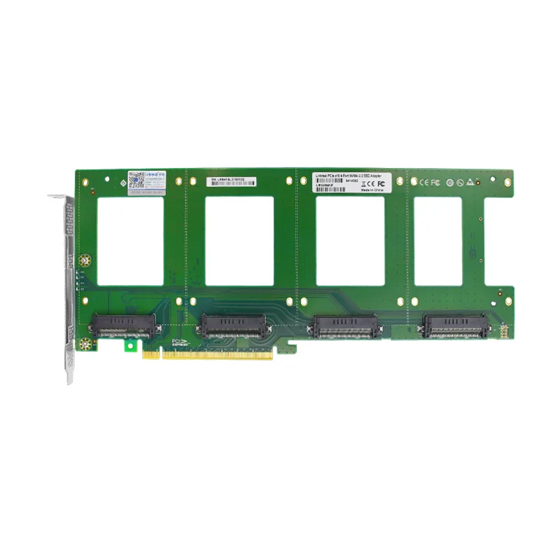 Shenzhen Lianrui Information Technology Shenzhen Lianrui Information Technology LRNV94NF 4×U.2 NVMe PCIe 3.0 x16 expansion card — product photo