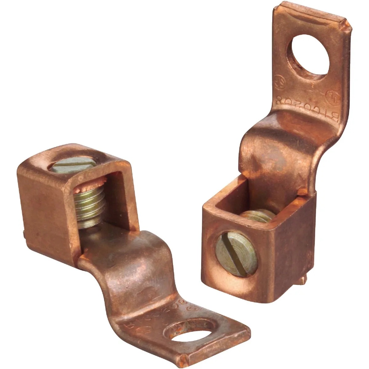 Thomas &amp; Betts Thomas &amp; Betts Blackburn BTC0208 Copper Lug Terminal 8-2 AWG 10-Pack — product photo