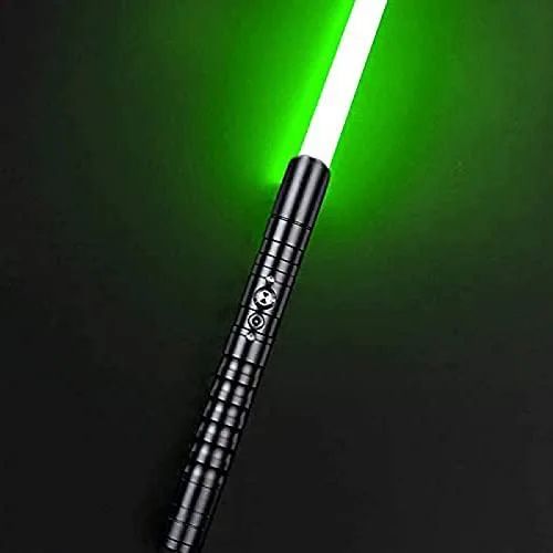 gengyouyuan gengyouyuan Lightsaber Dress-Up Black Hilt Green Light 11 Colors 27cm 1200mAh — product photo