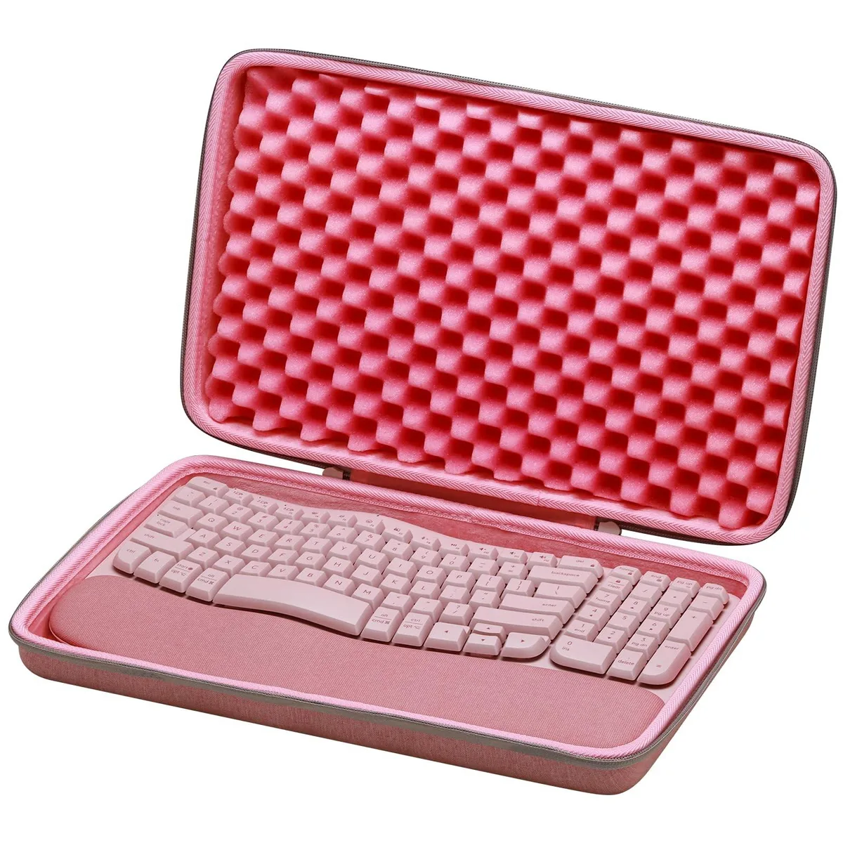 ARENTI ARENTI Hard Case for Logitech Wave Keys MK670 (Pink) 2 in 1 accessory — product photo