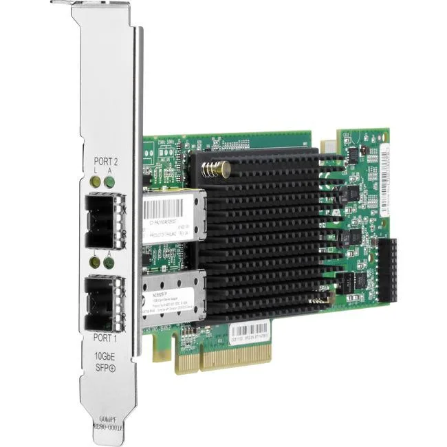 HPE HPE NC552SFPProduct 10GbE Dual Port SFP+ Server Adapter — product photo