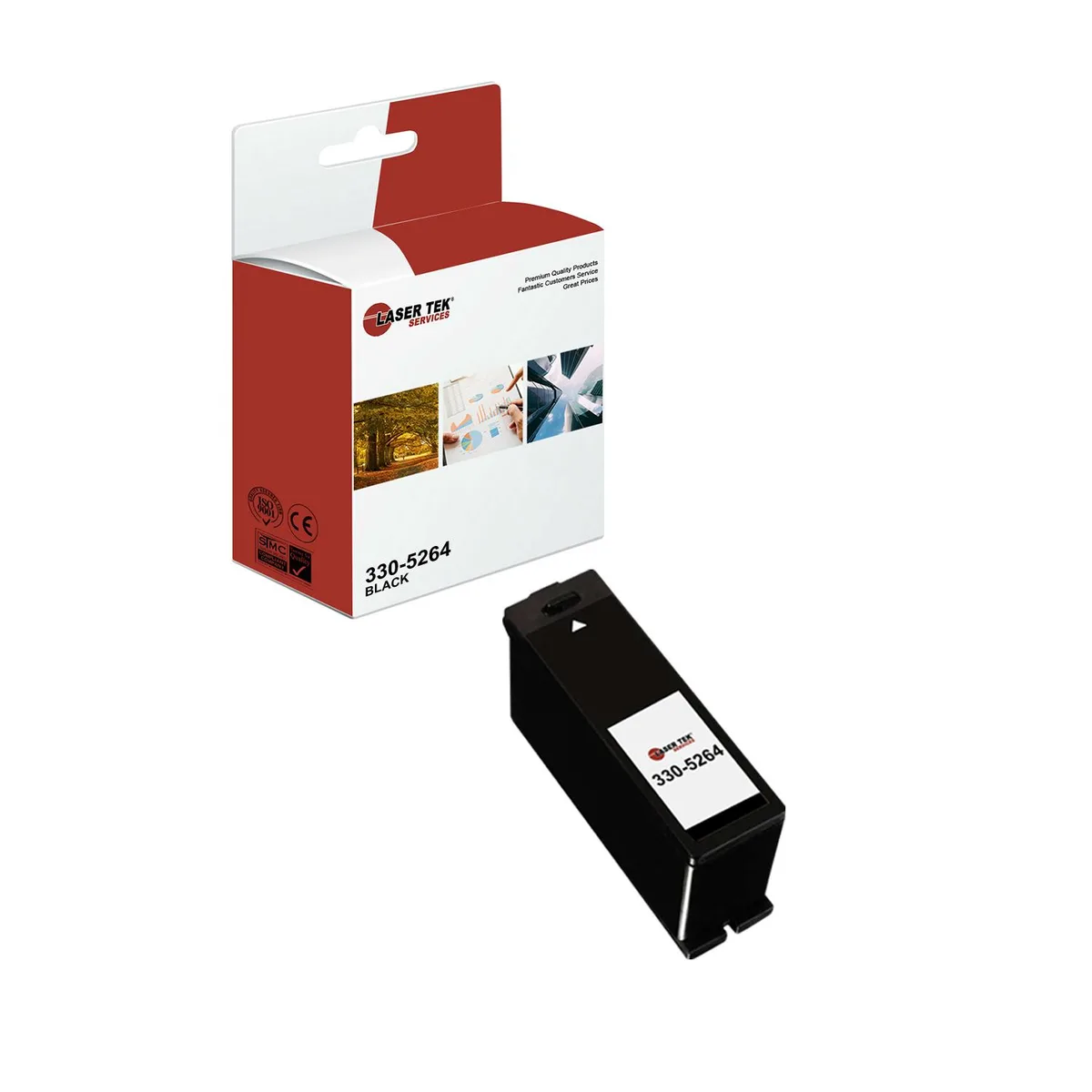 Laser Tek Services Laser Tek Services 330-5264 Black Ink Cartridge Series 21 22 23 24 — product photo