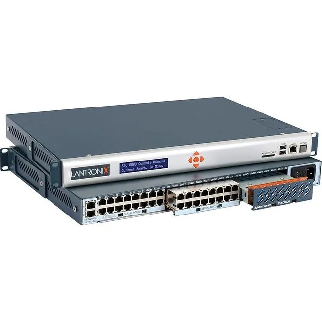 Lantronix Lantronix SLC80482401S 48 Port Dual DC Console Manager — product photo