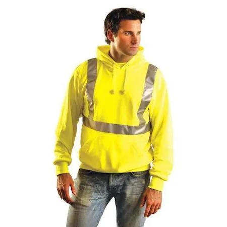 Occunomix Occunomix LUX-SWTLH-Y3X 3XL Yellow Sweatshirt Personal Protective Equipment — product photo