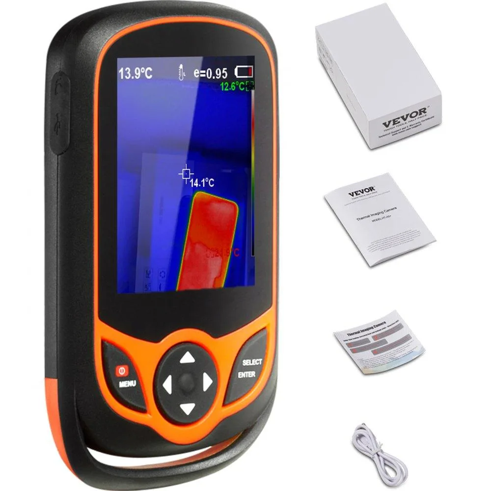 VEVOR VEVOR HT-A2+ Thermal Imager 256x192 3.2" Touchscreen 25Hz WiFi IP54 — product photo